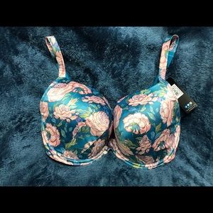 BNWT Gossard Japanese Rose Plunge 34FF UK/34H US